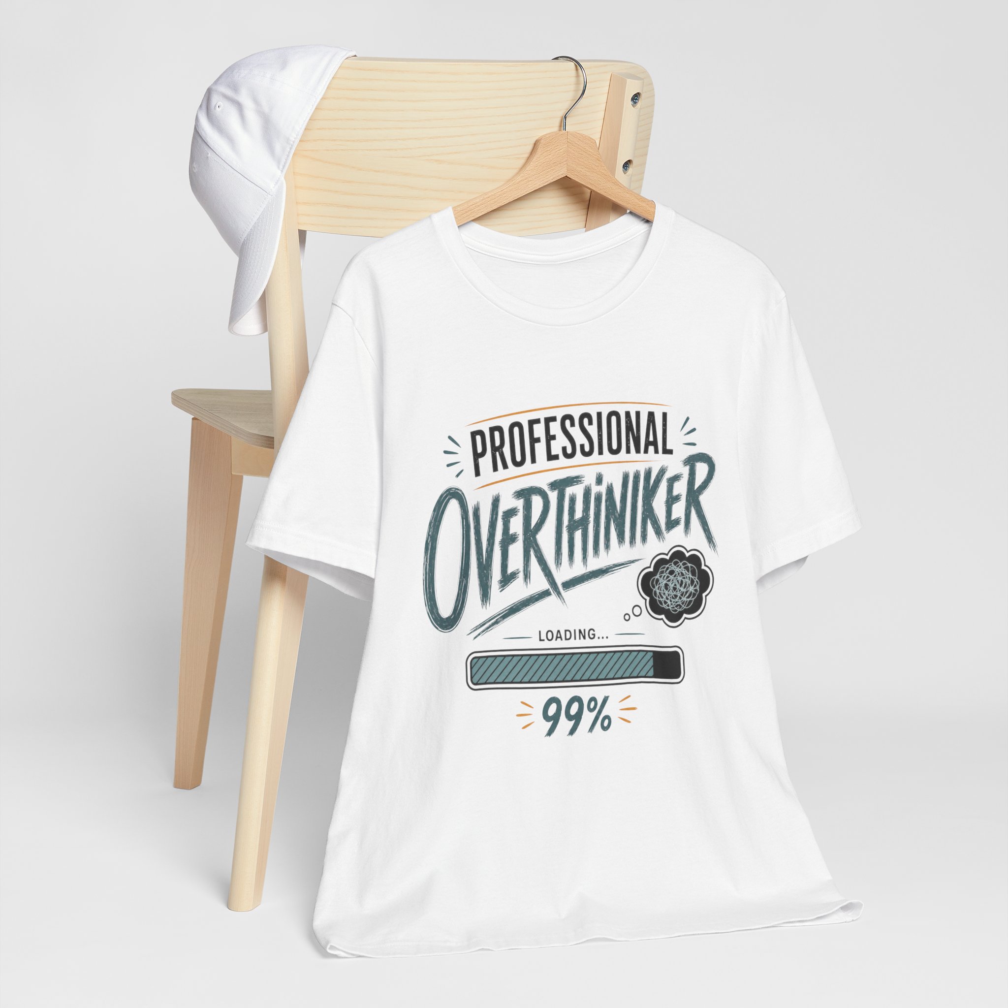 professional overthinker loading 99% funny anxiety shirt professional overthinker loading 99% funny anxiety shirt