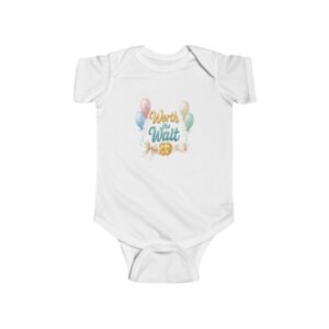 worth the wait baby bodysuit
