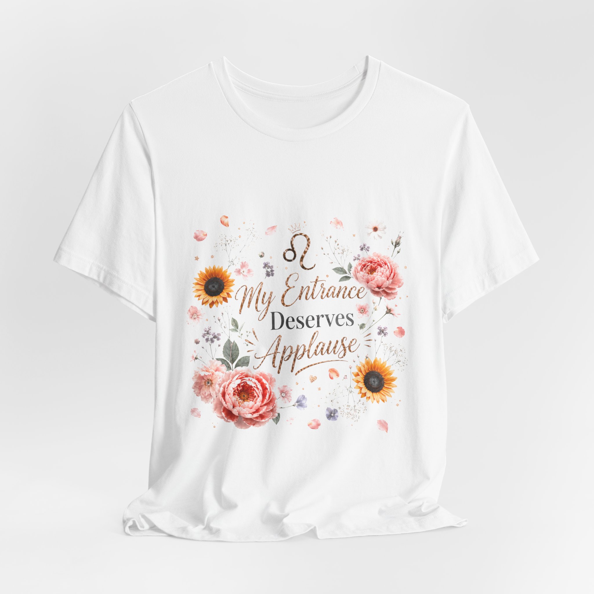 leo zodiac shirt – my entrance deserves applause leo zodiac shirt – my entrance deserves applause