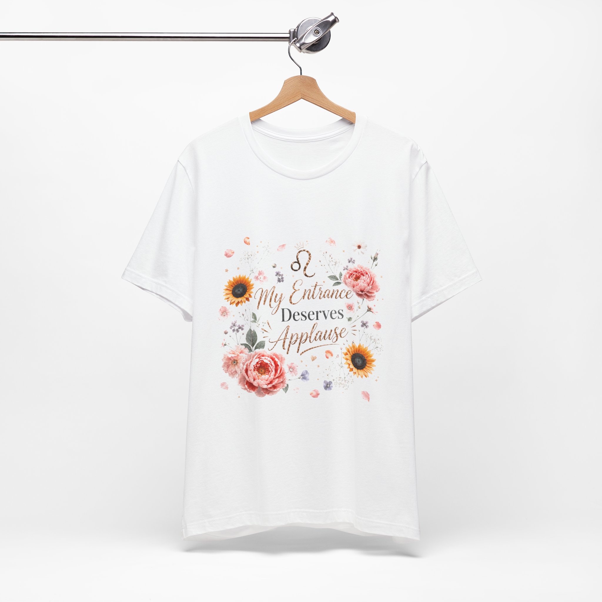 leo zodiac shirt – my entrance deserves applause leo zodiac shirt – my entrance deserves applause