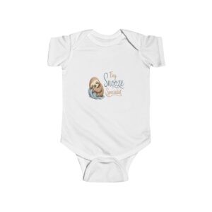 tiny snooze specialist baby bodysuit