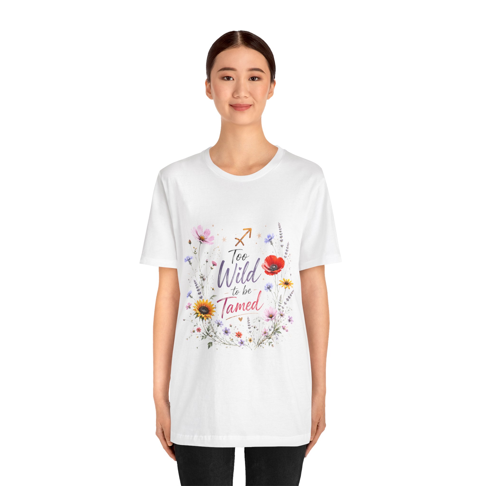 sagittarius zodiac shirt – too wild to be tamed sagittarius zodiac shirt – too wild to be tamed