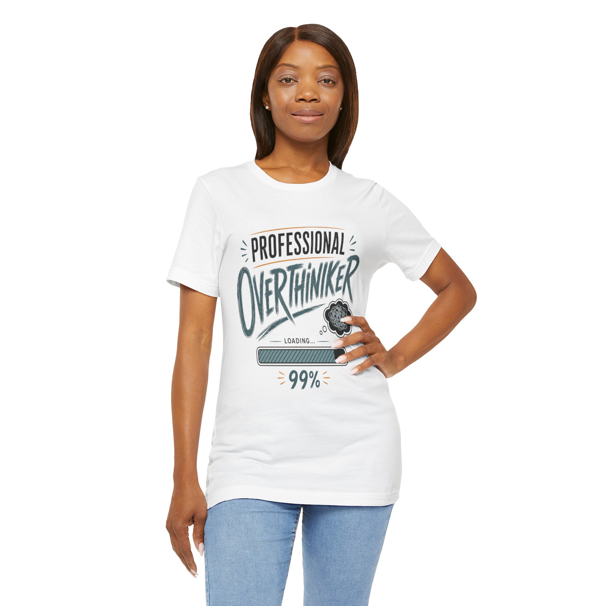 professional overthinker loading 99% funny anxiety shirt professional overthinker loading 99% funny anxiety shirt