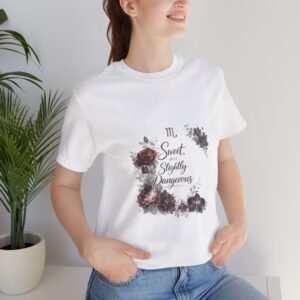 scorpio zodiac shirt – sweet but slightly dangerous