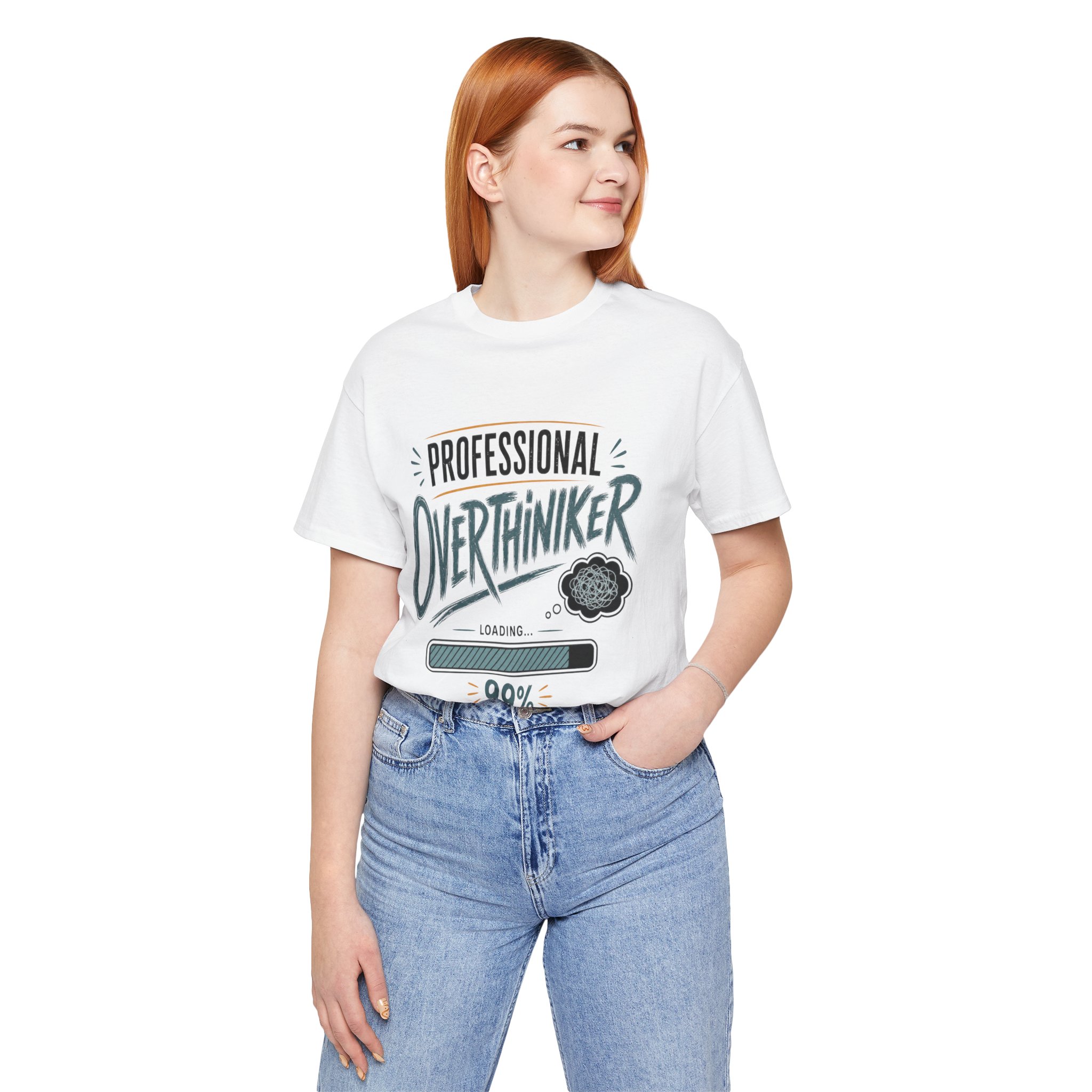 professional overthinker loading 99% funny anxiety shirt professional overthinker loading 99% funny anxiety shirt
