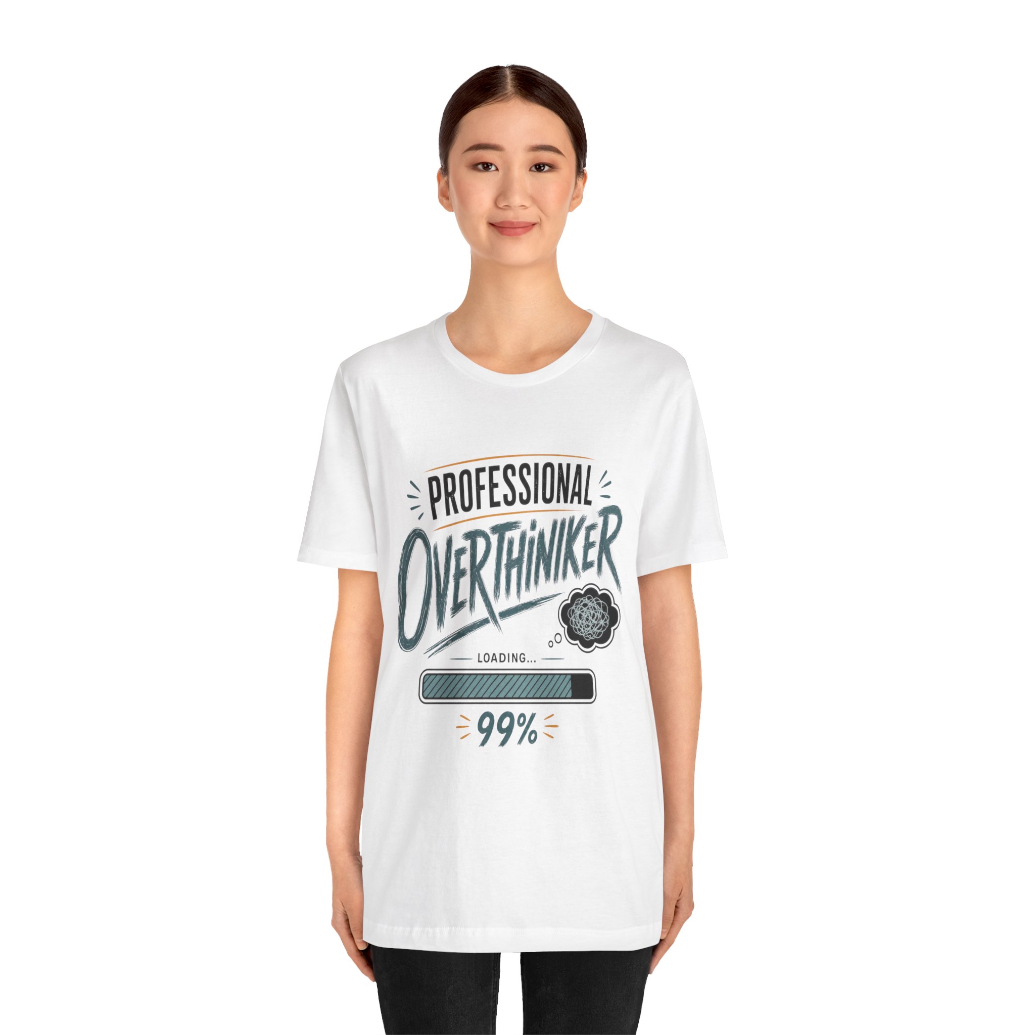 professional overthinker loading 99% funny anxiety shirt professional overthinker loading 99% funny anxiety shirt