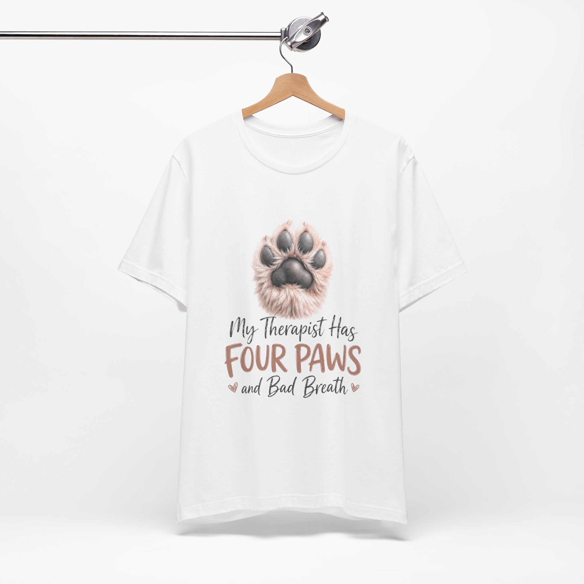 my therapist has four paws and bad breath dog lover t shirt my therapist has four paws and bad breath dog lover t shirt