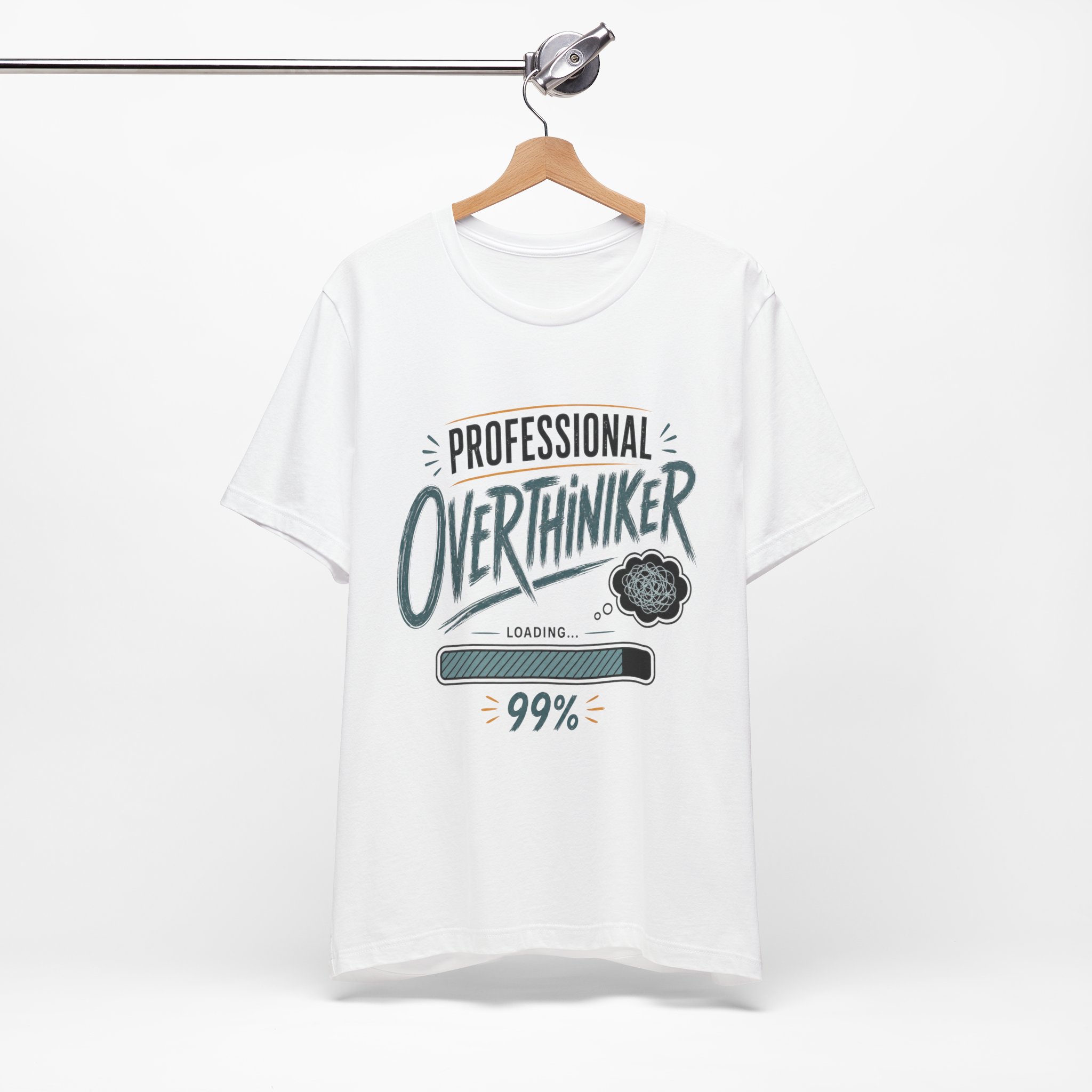 professional overthinker loading 99% funny anxiety shirt professional overthinker loading 99% funny anxiety shirt